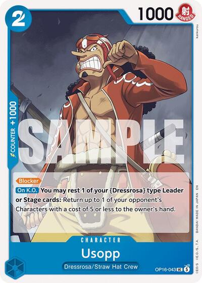 Usopp (The Time of Battle) Near Mint