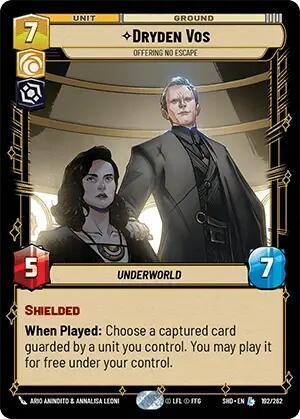 Dryden Vos Offering No Escape (Shadows of the Galaxy) Near Mint - Nick Nack's Full Frontal Attack
