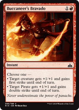 Buccaneer's Bravado (Rivals of Ixalan) Near Mint - Nick Nack's Full Frontal Attack
