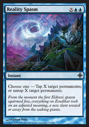 Reality Spasm (Rise of the Eldrazi) Near Mint Foil - Nick Nack's Full Frontal Attack