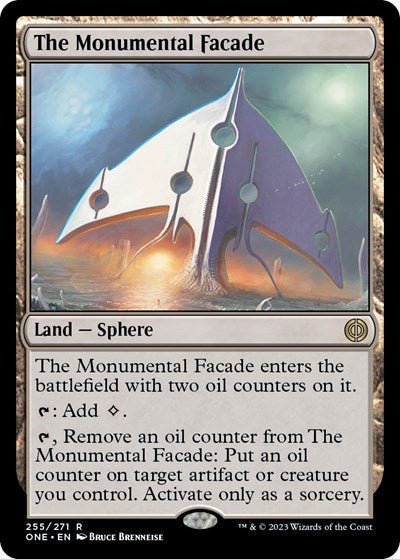 The Monumental Facade (Phyrexia: All Will Be One) Near Mint - Nick Nack's Full Frontal Attack