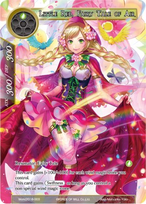 Little Red, Fairy Tale of Air (World2018-003) [Promo Cards]