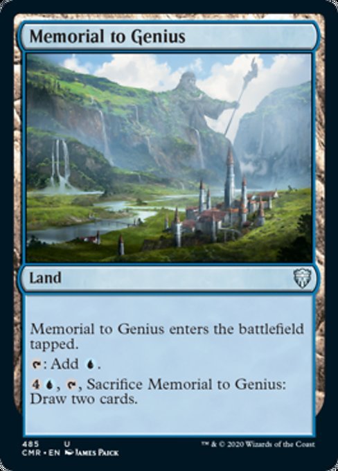 Memorial to Genius (Commander 2020 Commander Legends) Near Mint - Nick Nack's Full Frontal Attack
