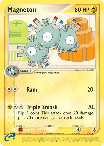 Magneton - 035 (Dragon) Light Play