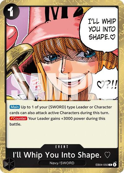 I'll Whip You Into Shape. (3 (Adventure on Kami's Island) Near Mint Foil - Nick Nack's Full Frontal Attack