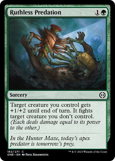 Ruthless Predation (Phyrexia: All Will Be One) Near Mint - Nick Nack's Full Frontal Attack