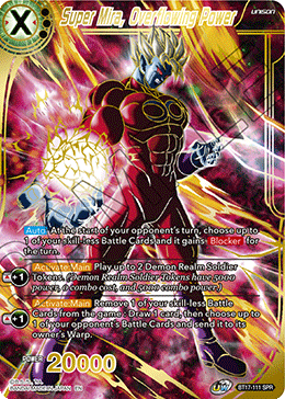 Super Mira, Overflowing Power (SPR) (BT17-111) [Ultimate Squad]