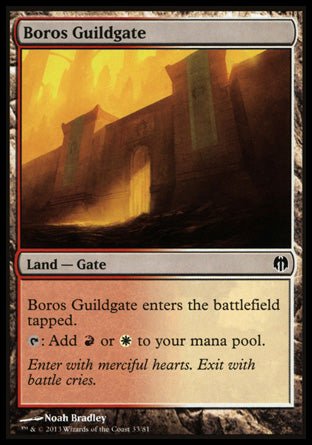 Boros Guildgate (Duel Decks: Heroes vs Monsters) Near Mint