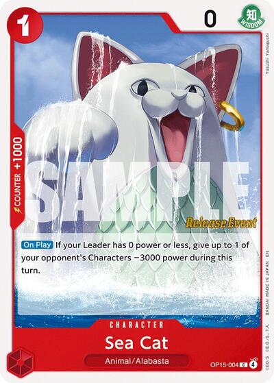 Sea Cat (Adventure on Kami's Island Release Event Cards) Near Mint