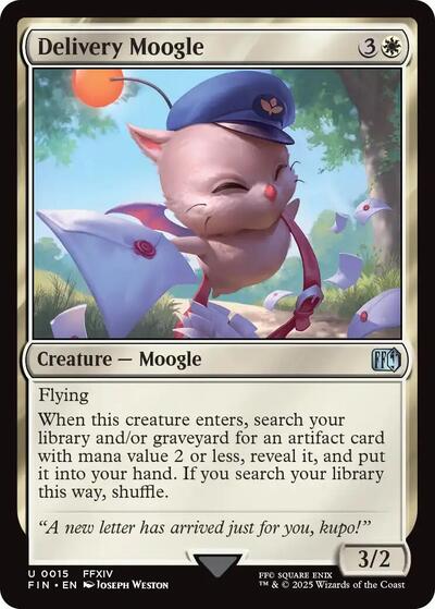 Delivery Moogle (Universes Beyond: FINAL FANTASY) Near Mint - Nick Nack's Full Frontal Attack