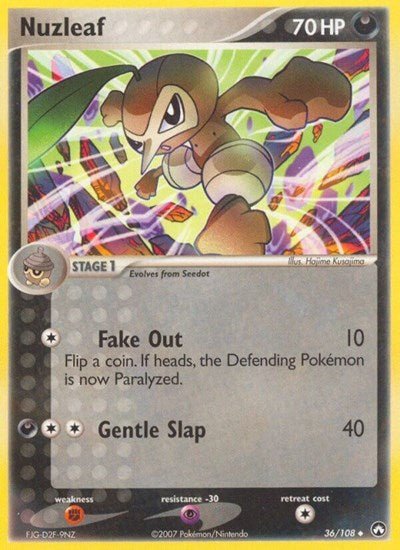 Nuzleaf (Power Keepers) Light Play - Nick Nack's Full Frontal Attack