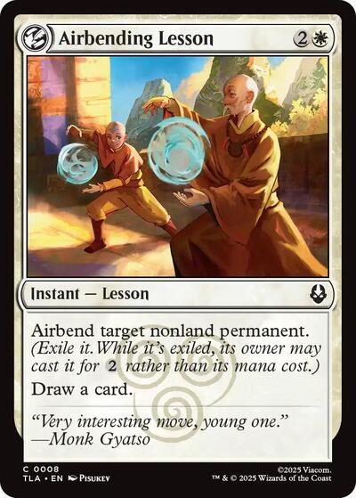 Airbending Lesson (Avatar: The Last Airbender) Near Mint - Nick Nack's Full Frontal Attack