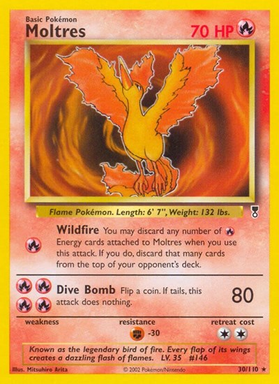 Moltres (Legendary Collection) Light Play