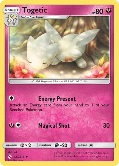 Togetic (SM - Unbroken Bonds) Near Mint