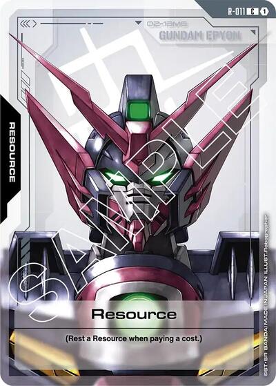 Resource (R-011) (Dual Impact) Near Mint