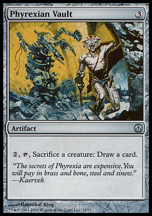 Phyrexian Vault (Duel Decks: Phyrexia vs The Coalition) Near Mint