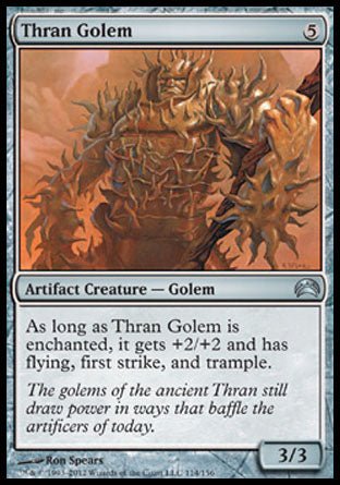 Thran Golem (Planechase 2012) Near Mint - Nick Nack's Full Frontal Attack