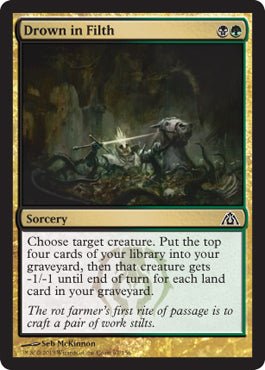 Drown in Filth (Dragon's Maze) Near Mint - Nick Nack's Full Frontal Attack
