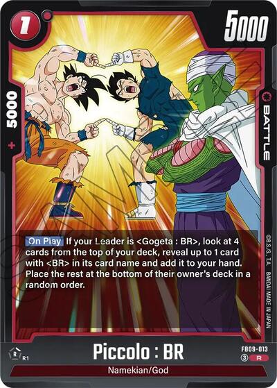 Piccolo : BR (Dual Evolution) Near Mint Holofoil - Nick Nack's Full Frontal Attack