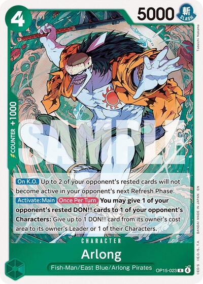 Arlong (Adventure on Kami's Island) Near Mint Foil