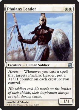 Phalanx Leader (Theros) Near Mint - Nick Nack's Full Frontal Attack