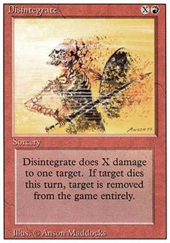 Disintegrate (Revised) Near Mint - Nick Nack's Full Frontal Attack