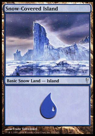 Snow-Covered Island (Coldsnap) Near Mint
