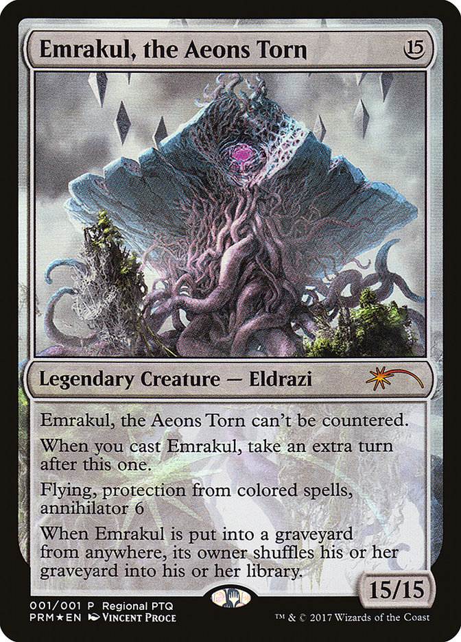 Emrakul, the Aeons Torn (PTQ régional) [Promotions Pro Tour] 