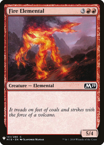 Elemental de fuego [Potenciador misterioso] 