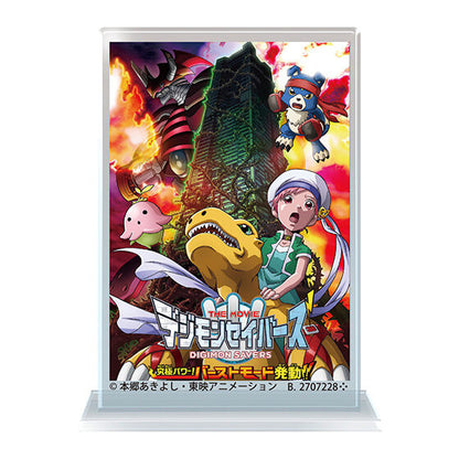 Digimon Movie Series Miniature Acrylic Stand Poster