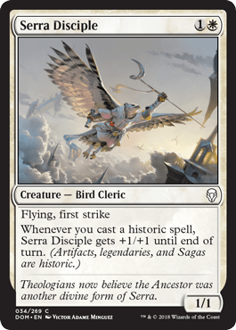 Serra Disciple (Dominaria) Near Mint - Nick Nack's Full Frontal Attack