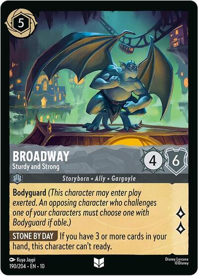 Broadway - Sturdy and Strong (Whispers in the Well) Near Mint - Nick Nack's Full Frontal Attack