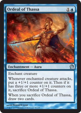 Ordeal of Thassa (Theros) Near Mint - Nick Nack's Full Frontal Attack