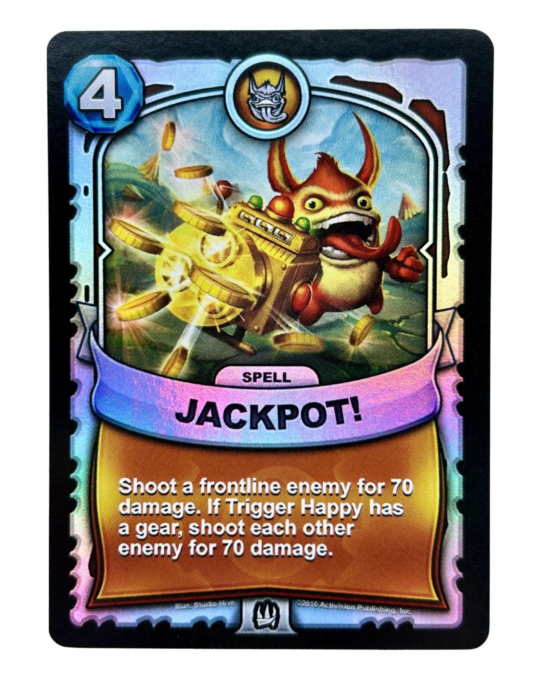 Jackpot! (Battlecast) (Silver Foil) - Nick Nack's Full Frontal Attack