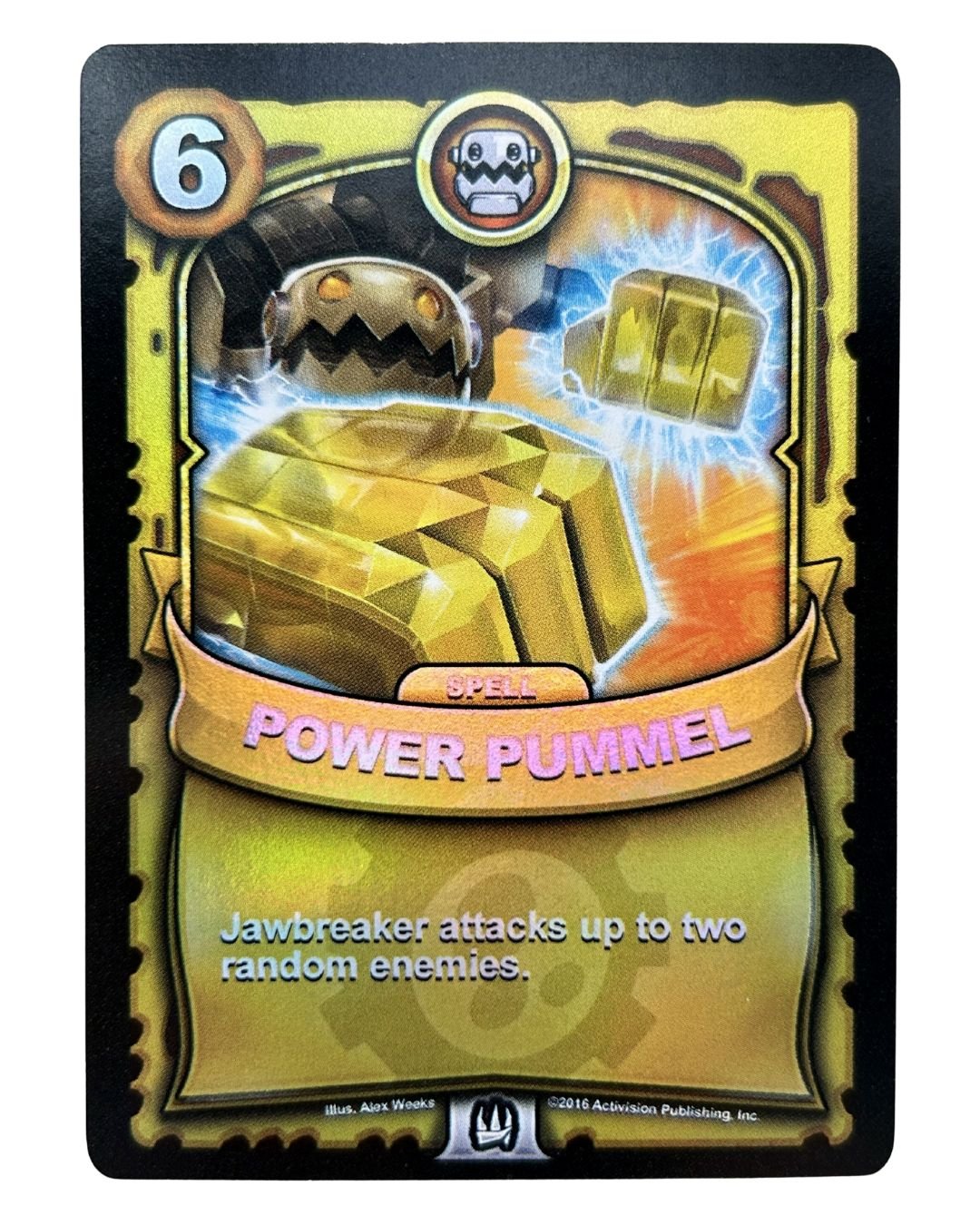 Power Pummel (Battlecast) (Gold Foil) - Nick Nack's Full Frontal Attack