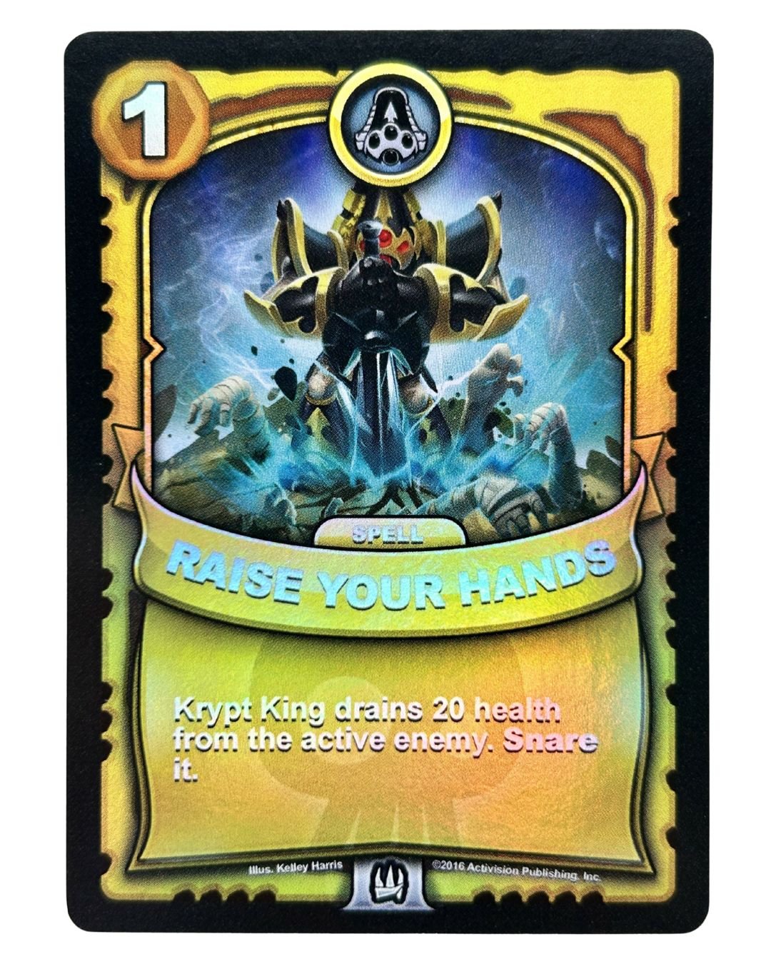 Raise Your Hands (Battlecast) (Gold Foil) - Nick Nack's Full Frontal Attack