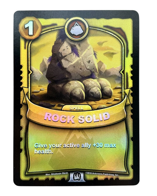 Rock Solid (Battlecast) (Gold Foil) - Nick Nack's Full Frontal Attack