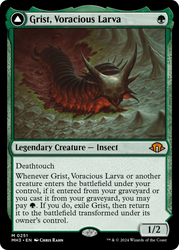 Grist, Voracious Larva // Grist, the Plague Swarm [Modern Horizons 3]