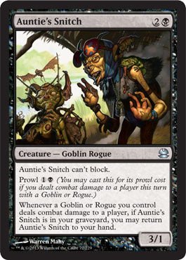 Auntie's Snitch (Modern Masters) Near Mint - Nick Nack's Full Frontal Attack
