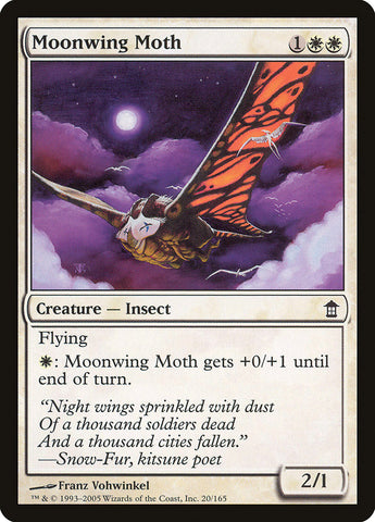 Moonwing Moth [Sauveurs de Kamigawa] 