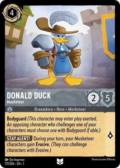 Donald Duck - Musketeer (The First Chapter) Near Mint - Nick Nack's Full Frontal Attack