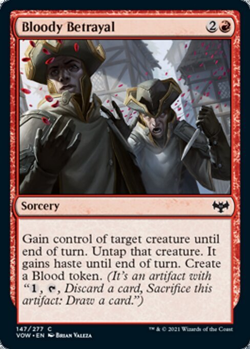 Bloody Betrayal (Innistrad: Crimson Vow) Near Mint - Nick Nack's Full Frontal Attack