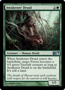 Awakener Druid (Magic 2010 Core Set) Near Mint - Nick Nack's Full Frontal Attack