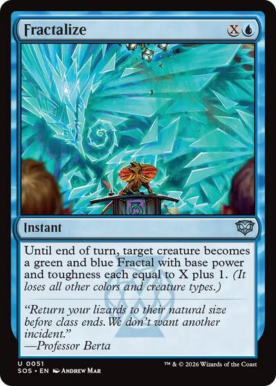 Fractalize (Secrets of Strixhaven) Near Mint