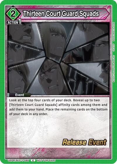 Thirteen Court Guard Squads (BLEACH: Thousand-Year Blood War Release Event Cards) Near Mint - Nick Nack's Full Frontal Attack