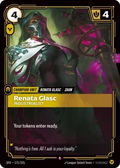 Renata Glasc Industrialist (Spiritforged) Near Mint Foil