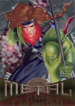 1995 Metal Marvel 4 Gambit Silver Flasher - Nick Nack's Full Frontal Attack