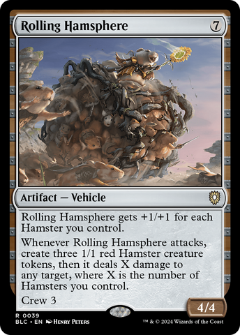 Rolling Hamsphere [Bloomburrow Commander]