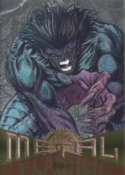 1995 Metal Marvel 1 Beast Silver Flasher - Nick Nack's Full Frontal Attack