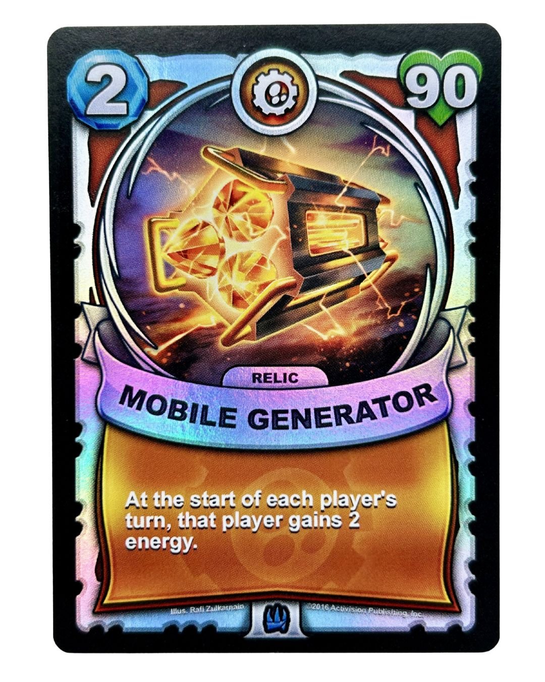 Mobile Generator (Battlecast) (Silver Foil) - Nick Nack's Full Frontal Attack